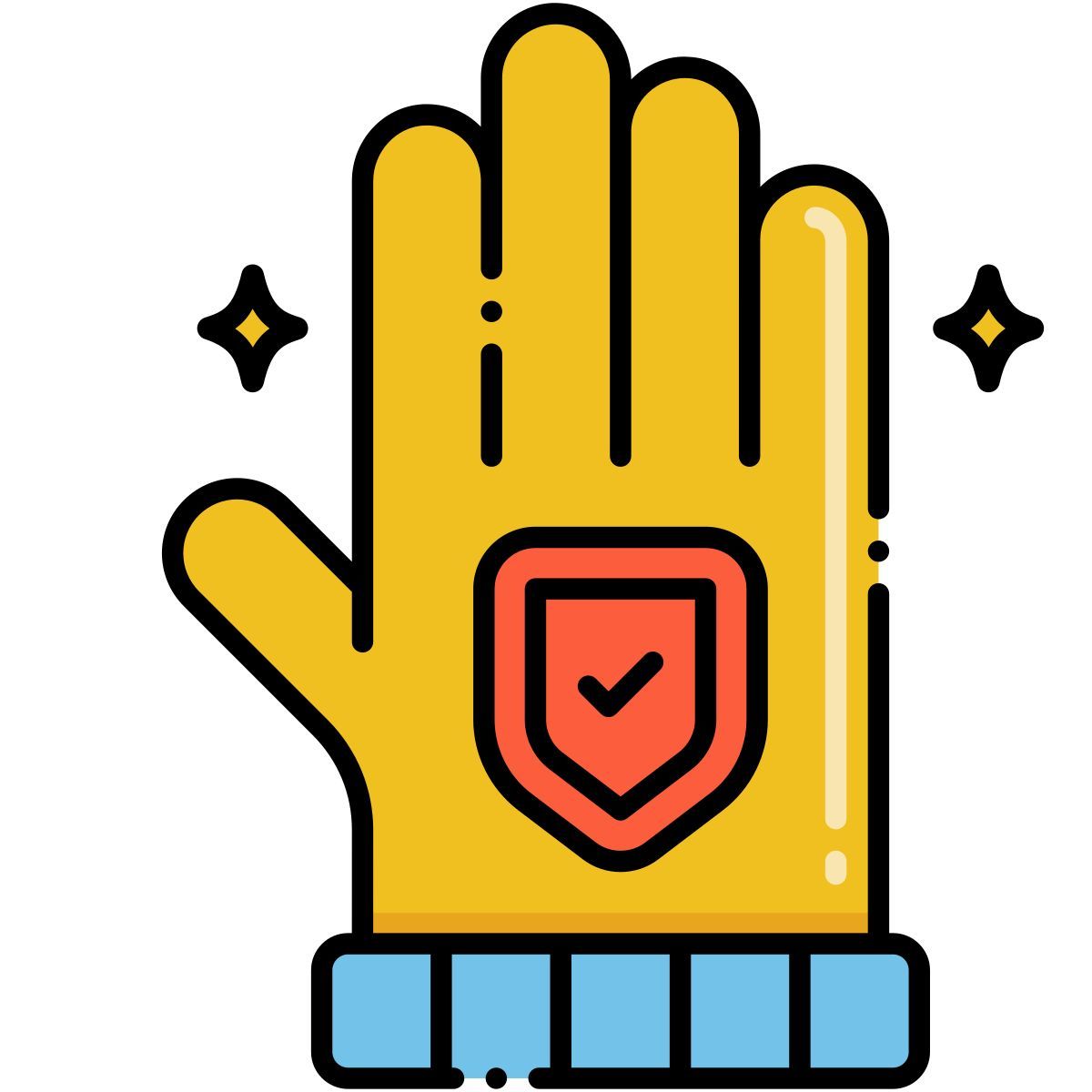 guantes de protección icon