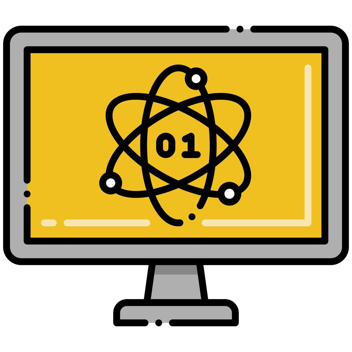 informatique quantique icon