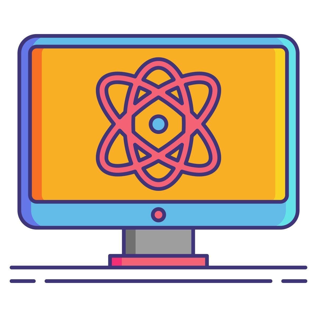 quantum computing icon