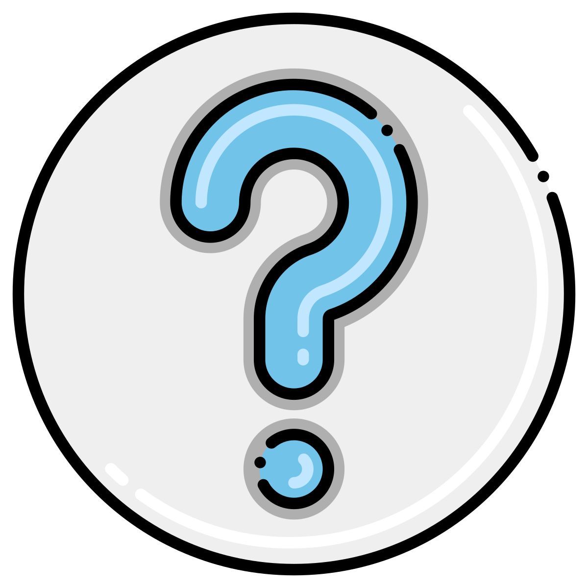 ponto de interrogação icon