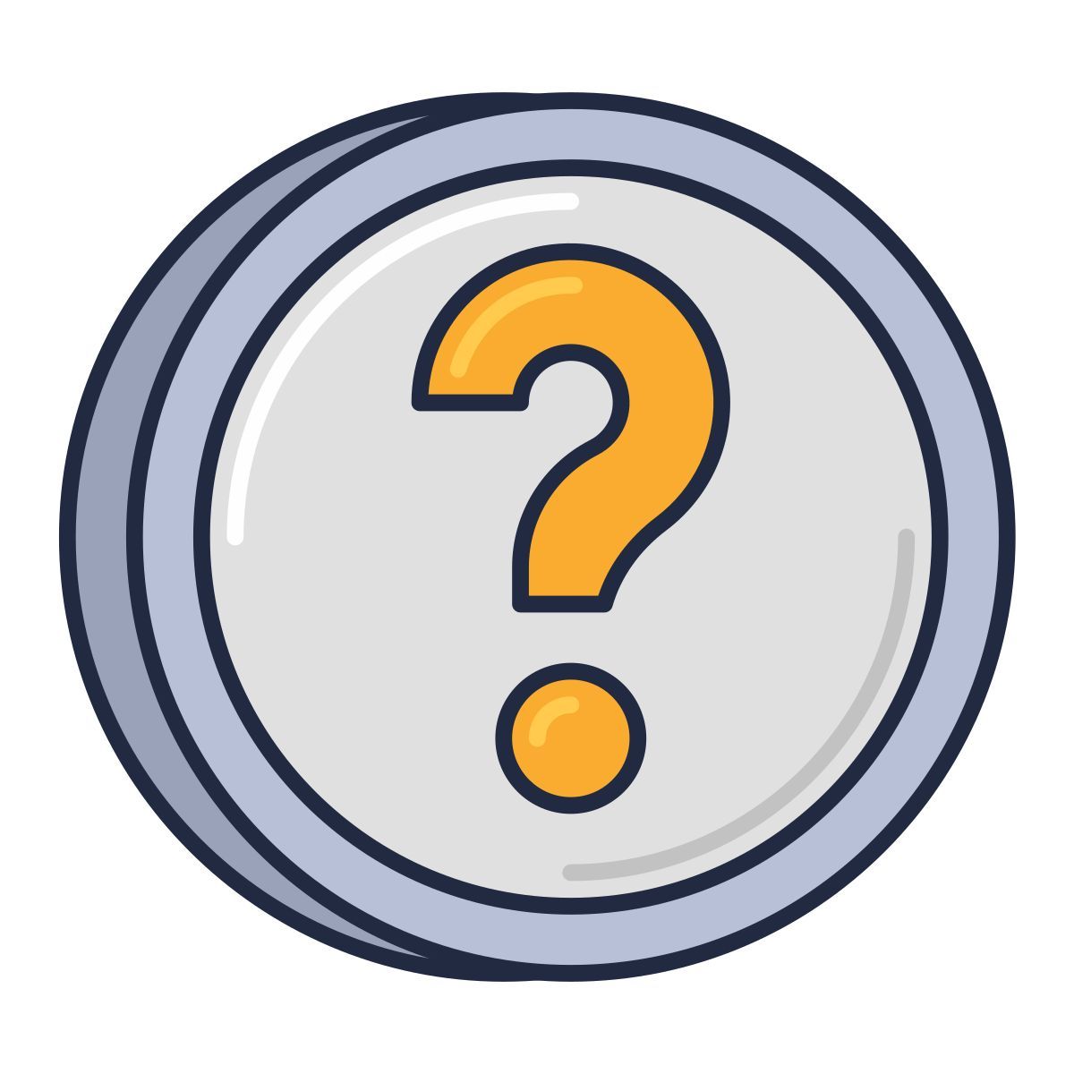 ponto de interrogação icon