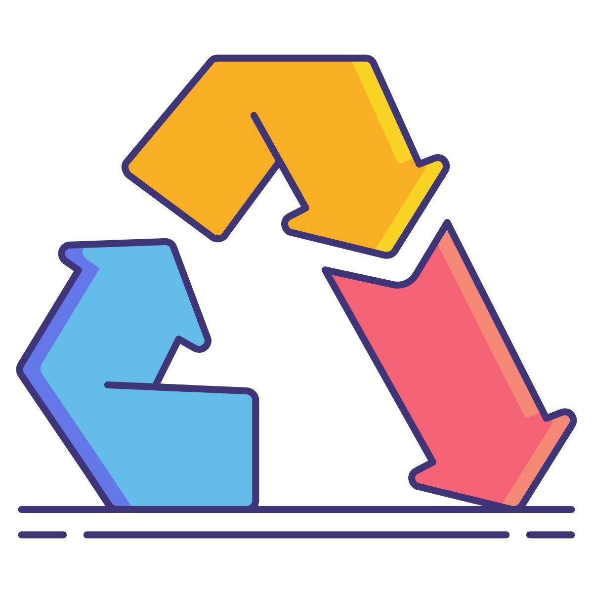 recycling zeichen icon