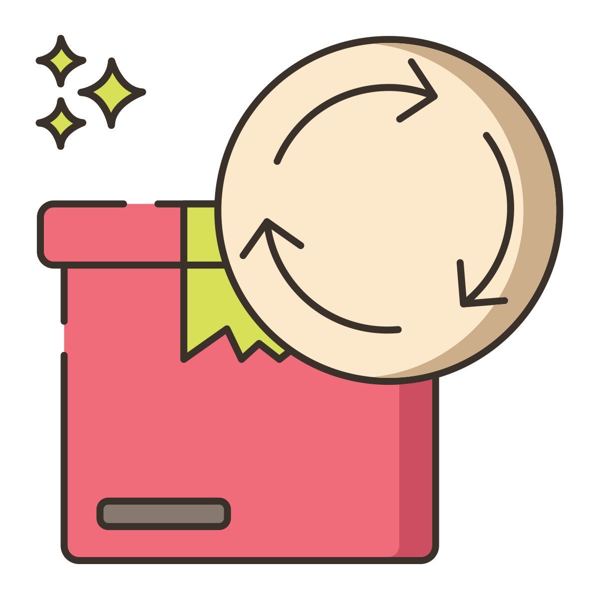 reciclaje de productos icon
