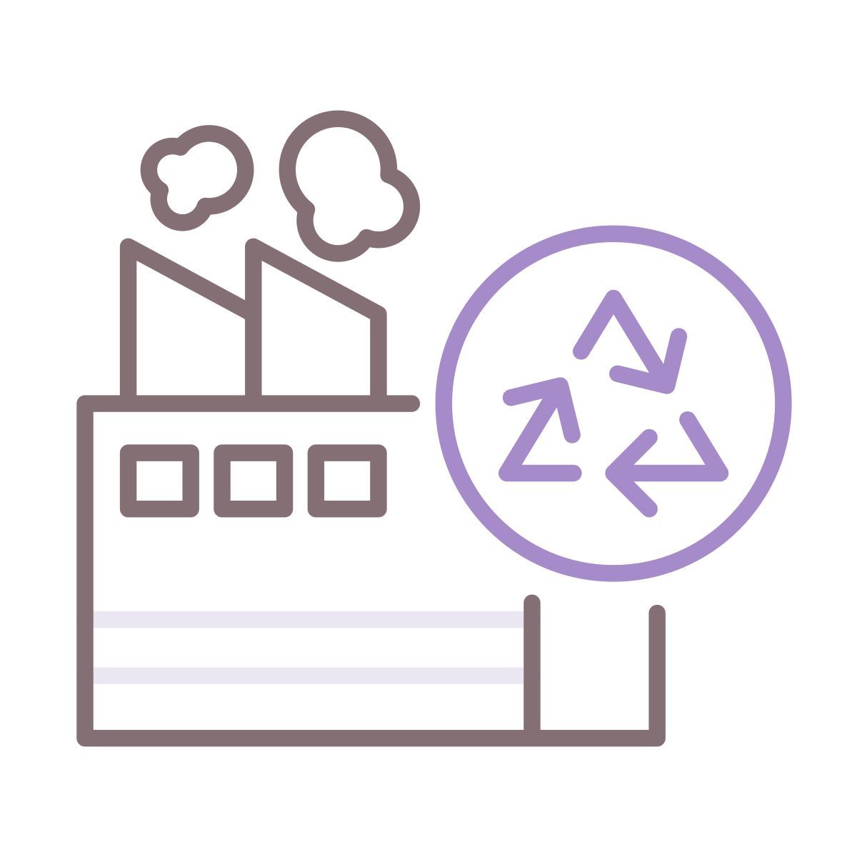 centro de reciclaje icon