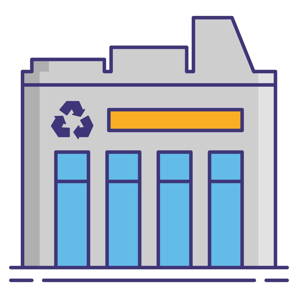 centro de reciclaje icon