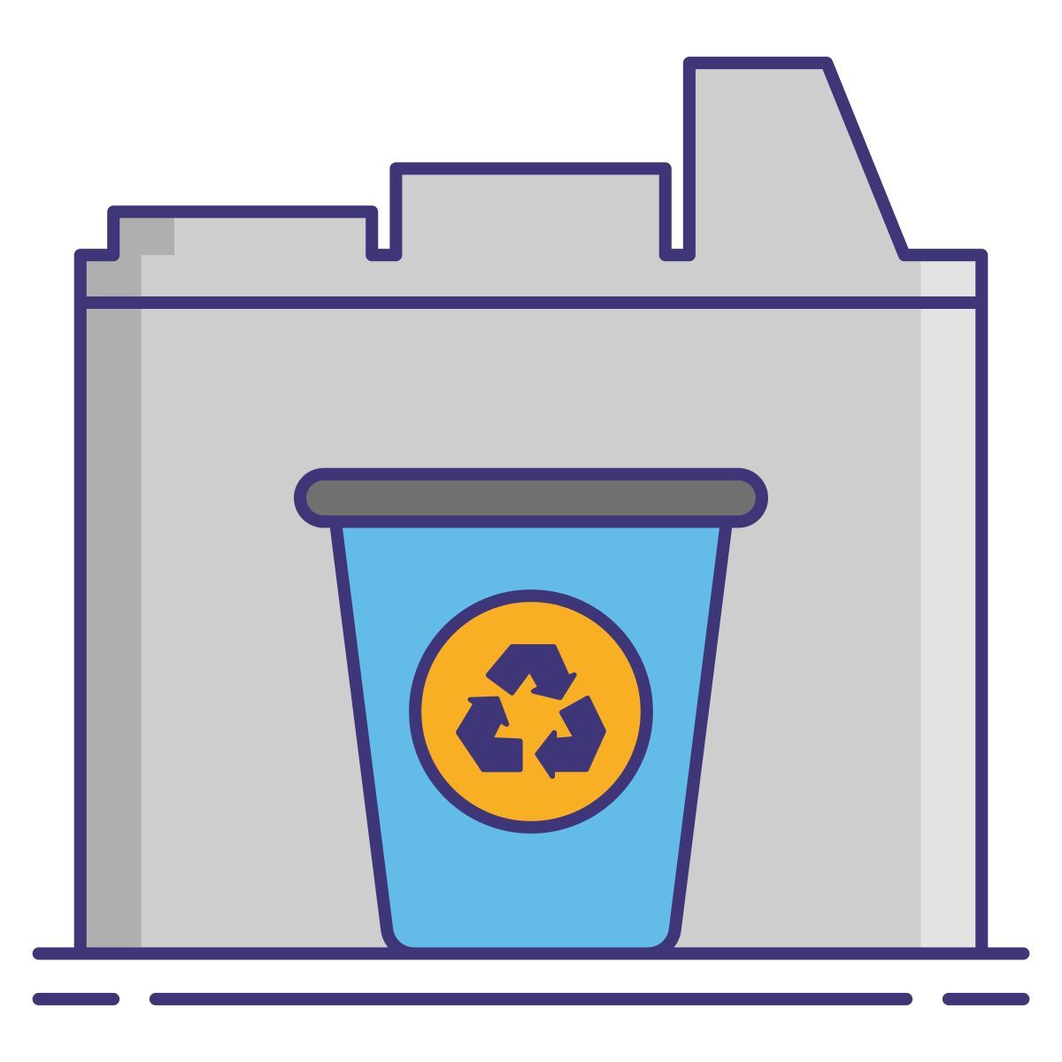 centro de reciclaje icon