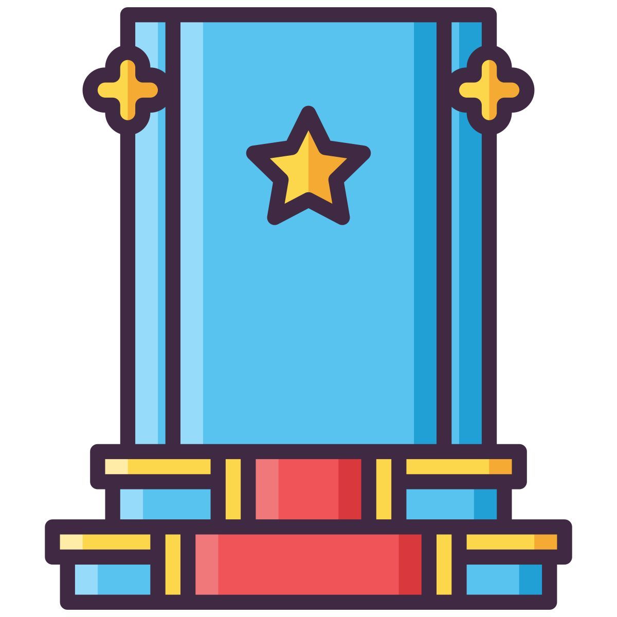 roter teppich icon