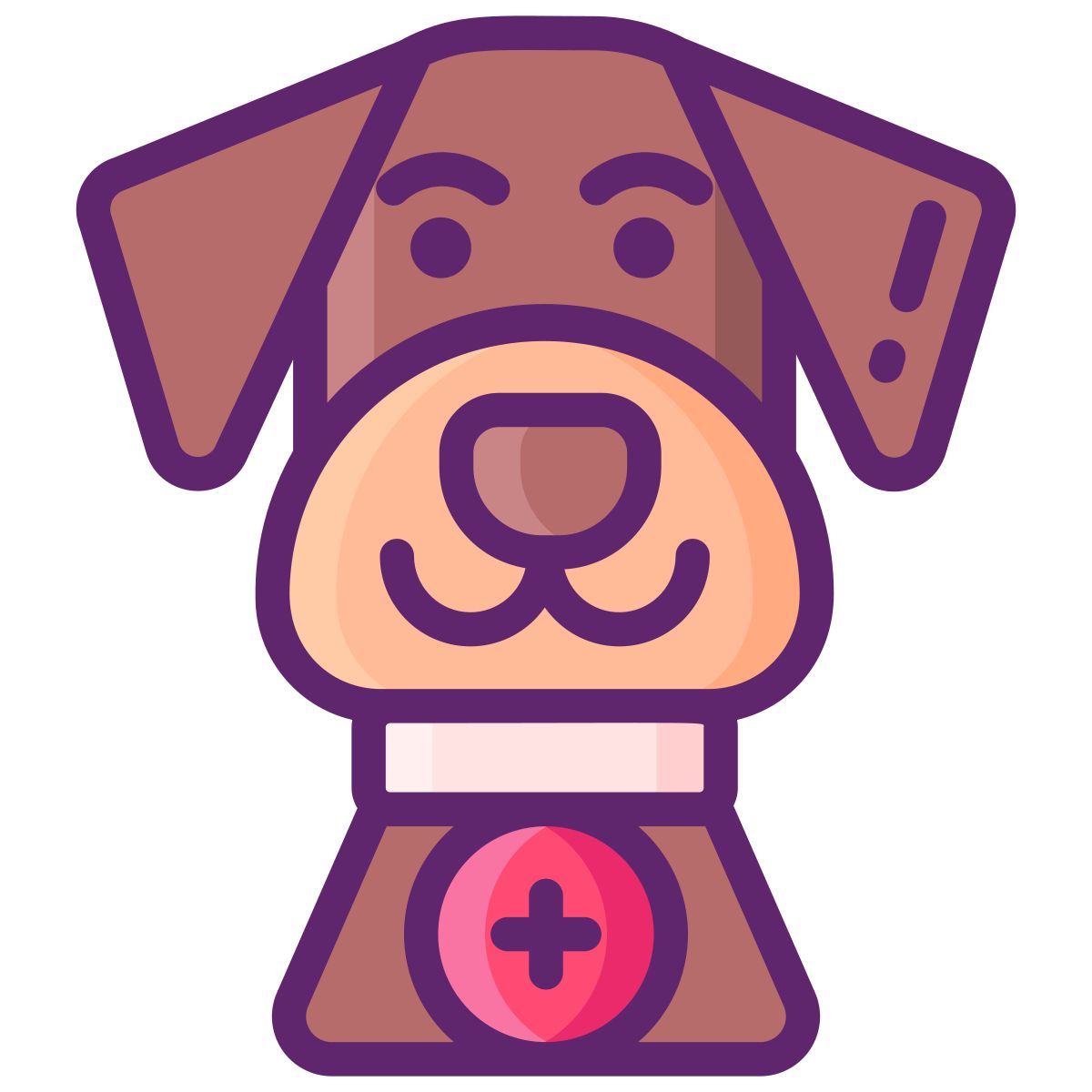 rescue dog icon