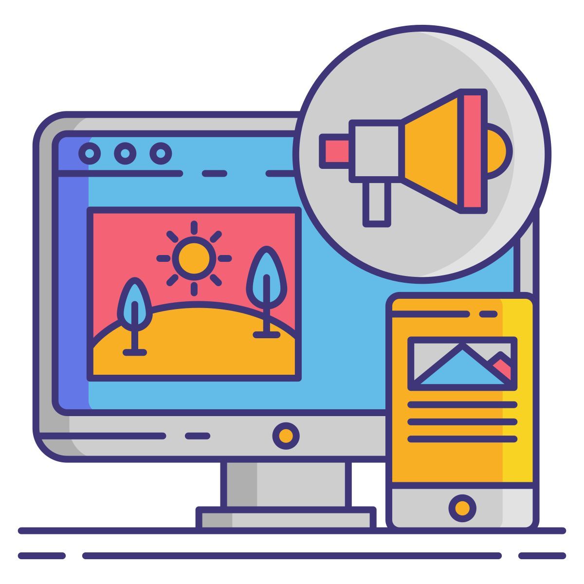 diseño responsivo icon