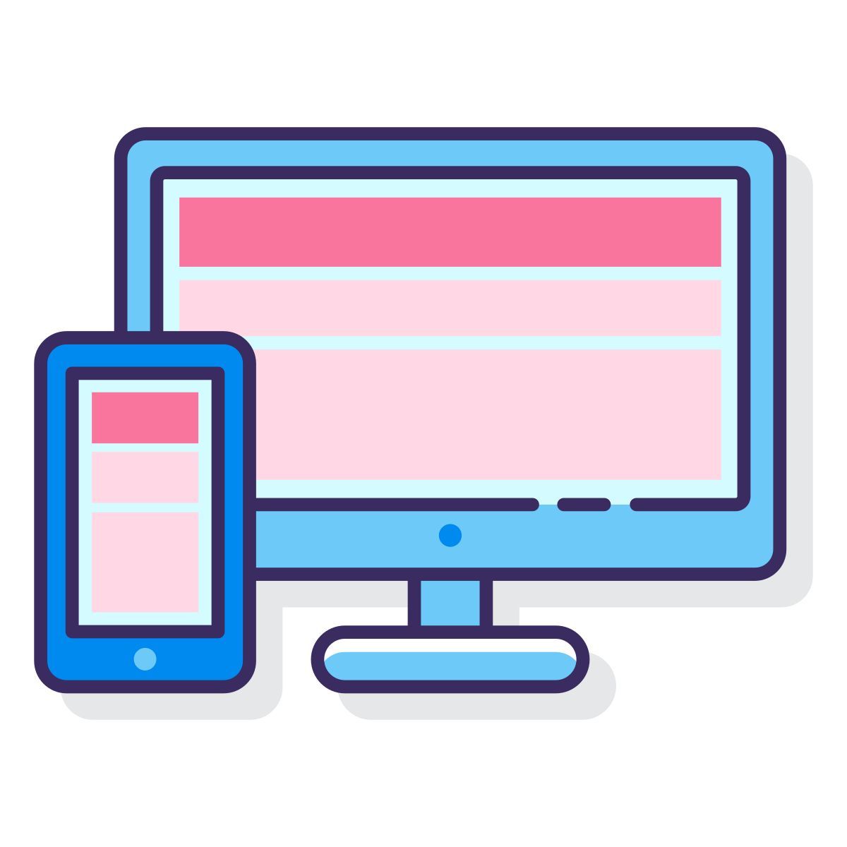 diseño responsivo icon