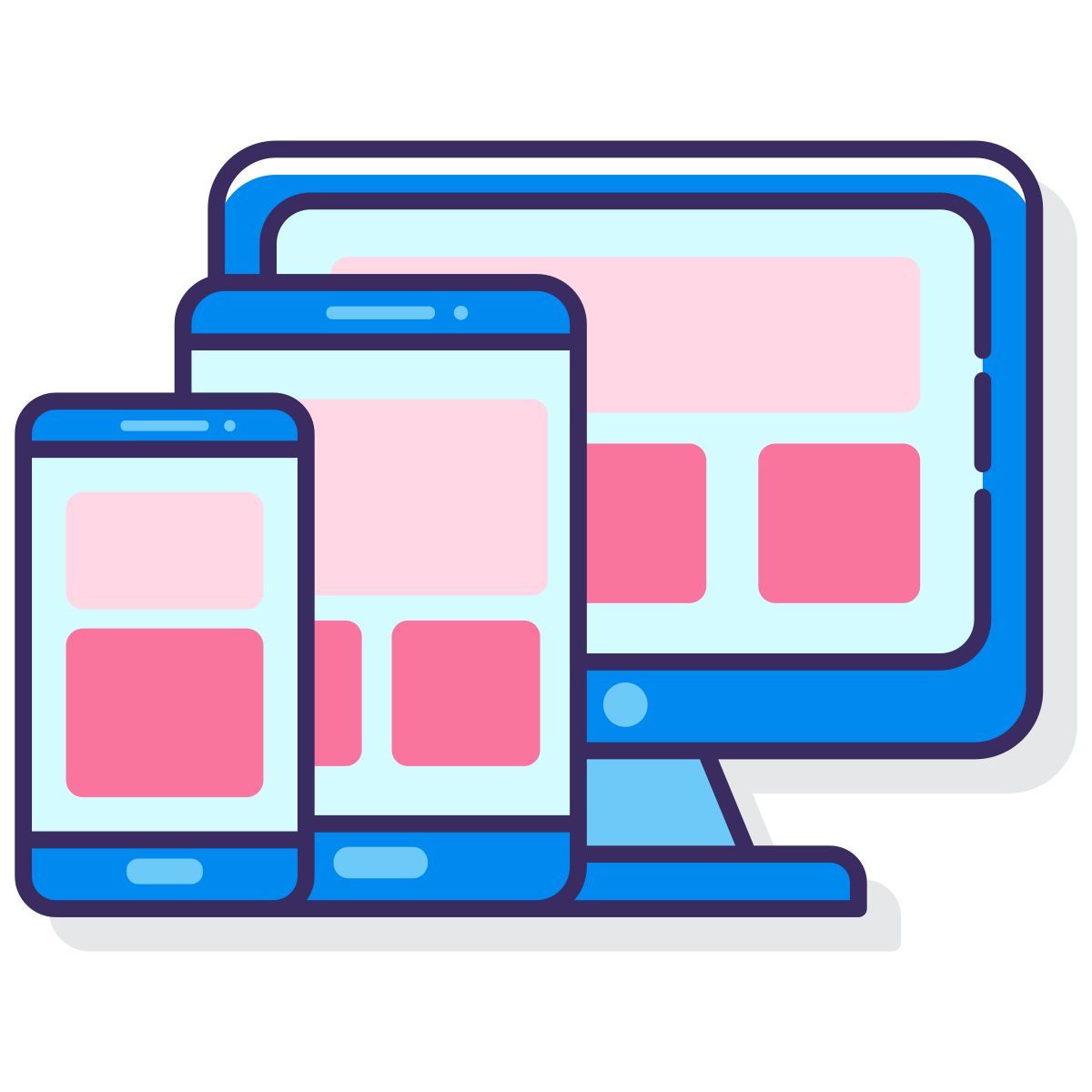 响应式网站 icon