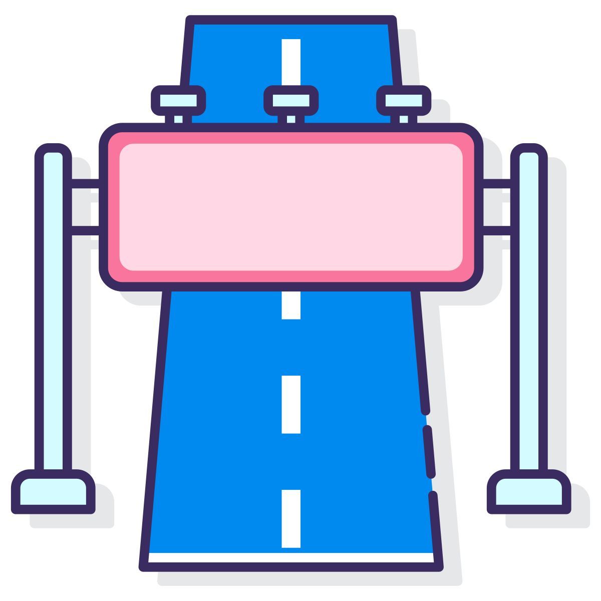road sign icon