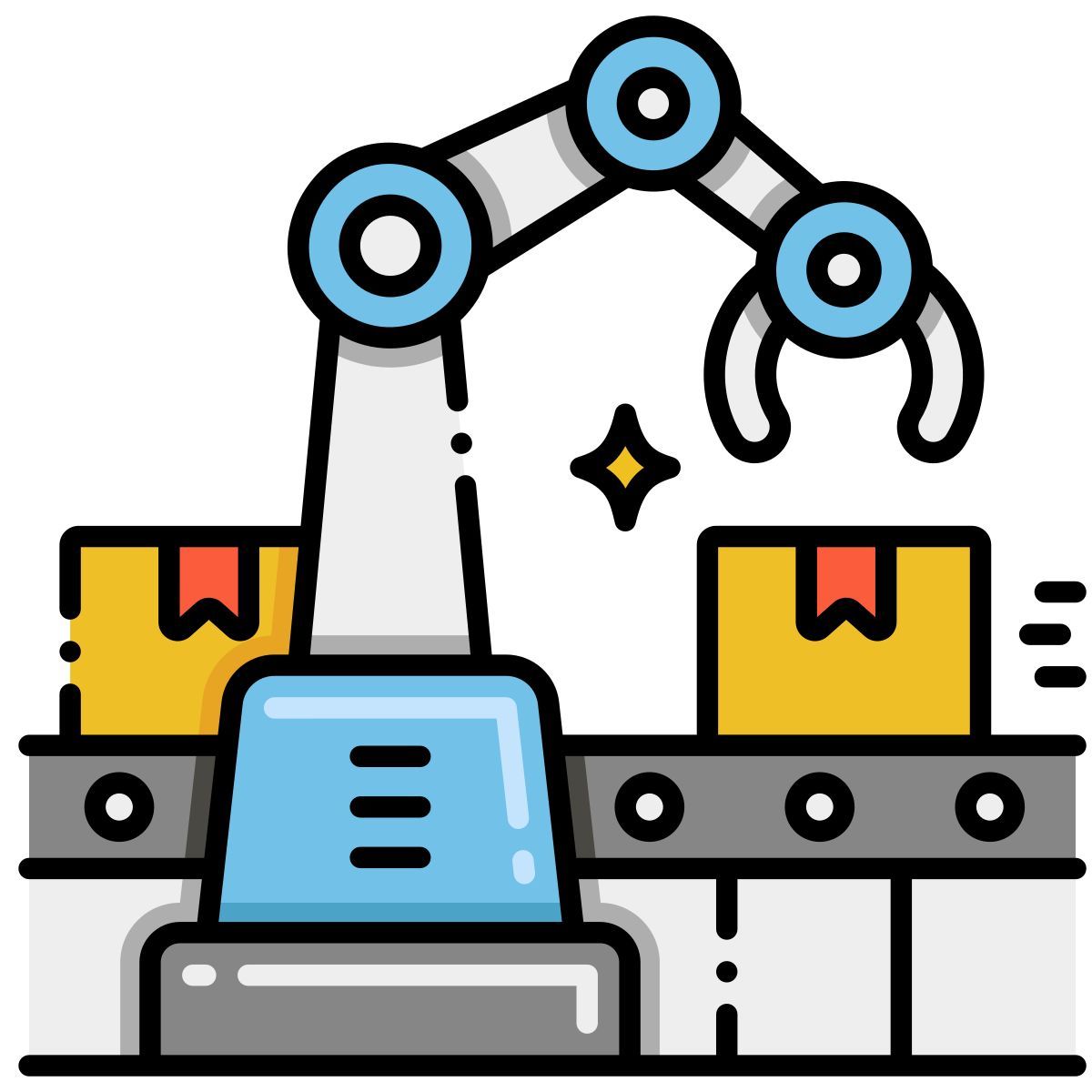 robotic arm icon
