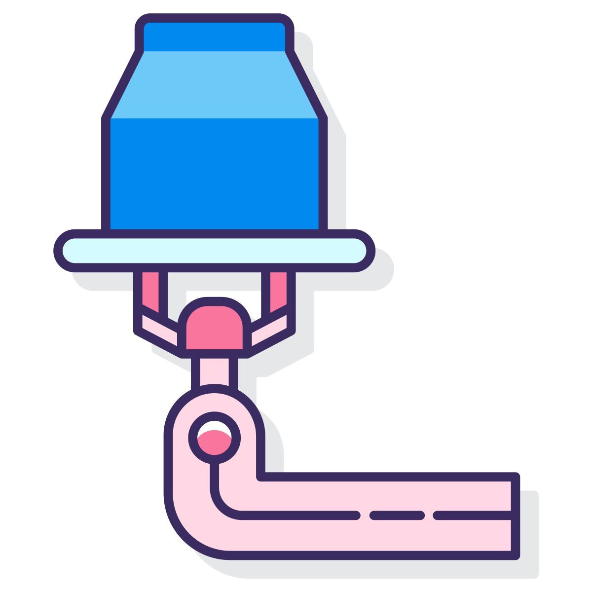 robotic limb icon