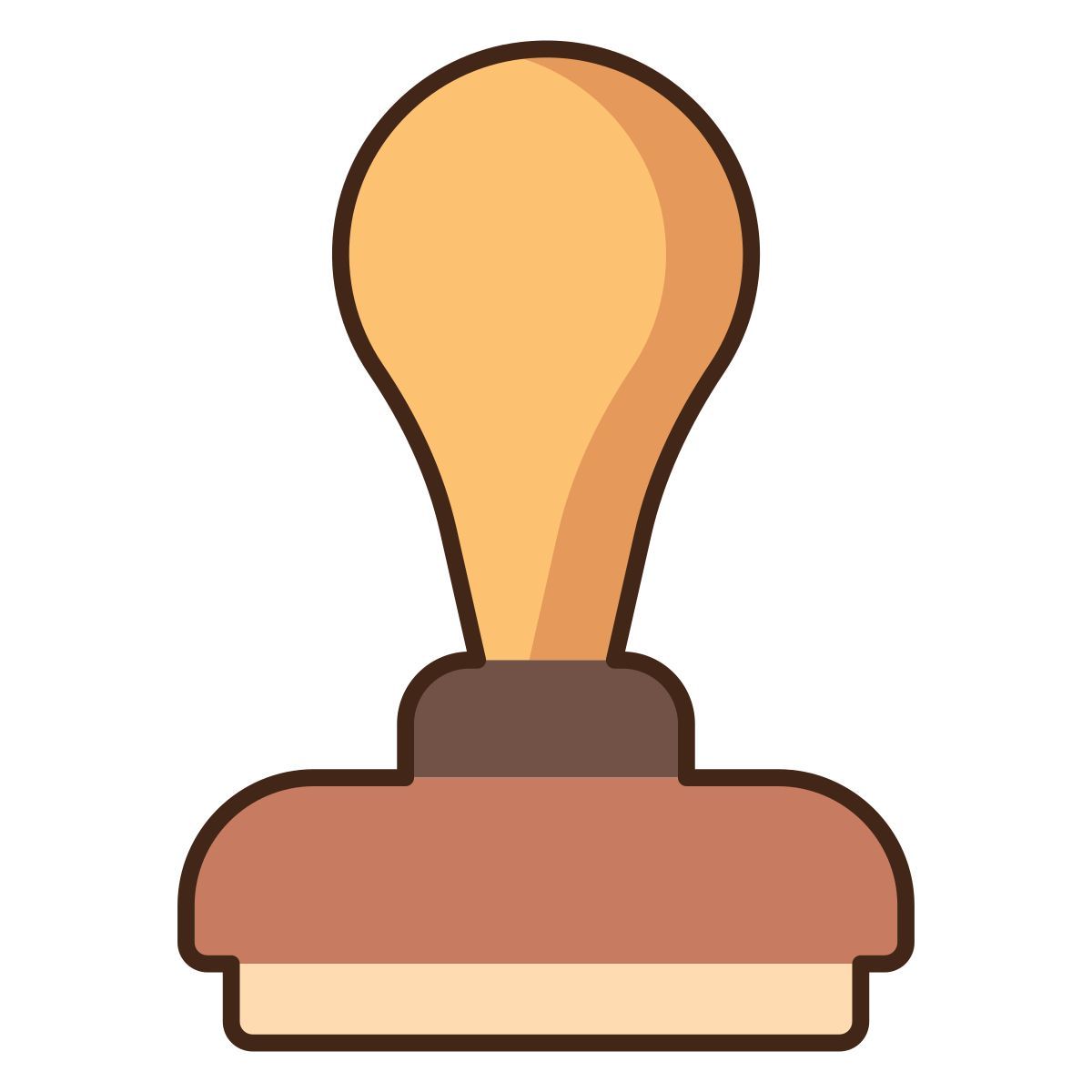 rubber stamp icon