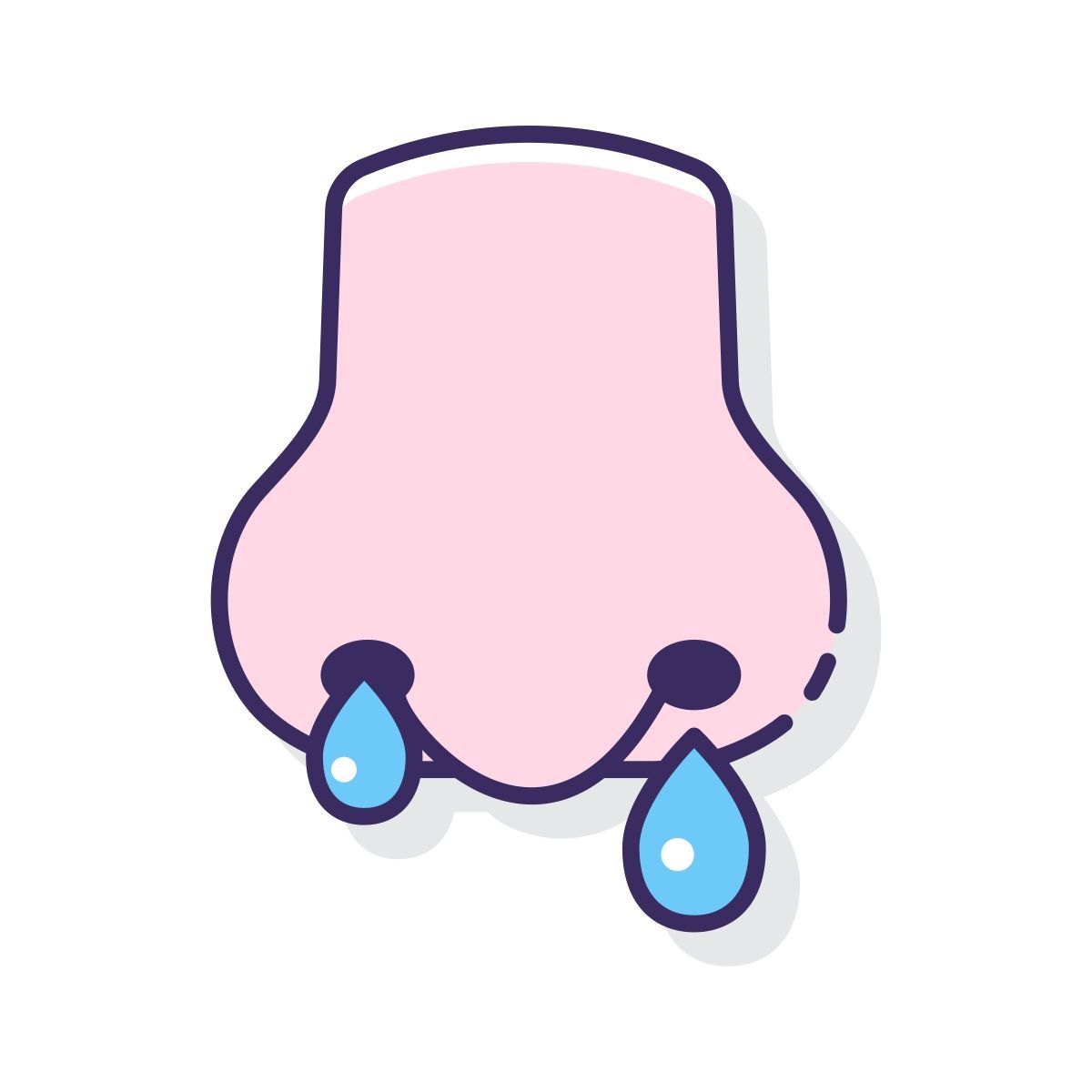 runny nose icon