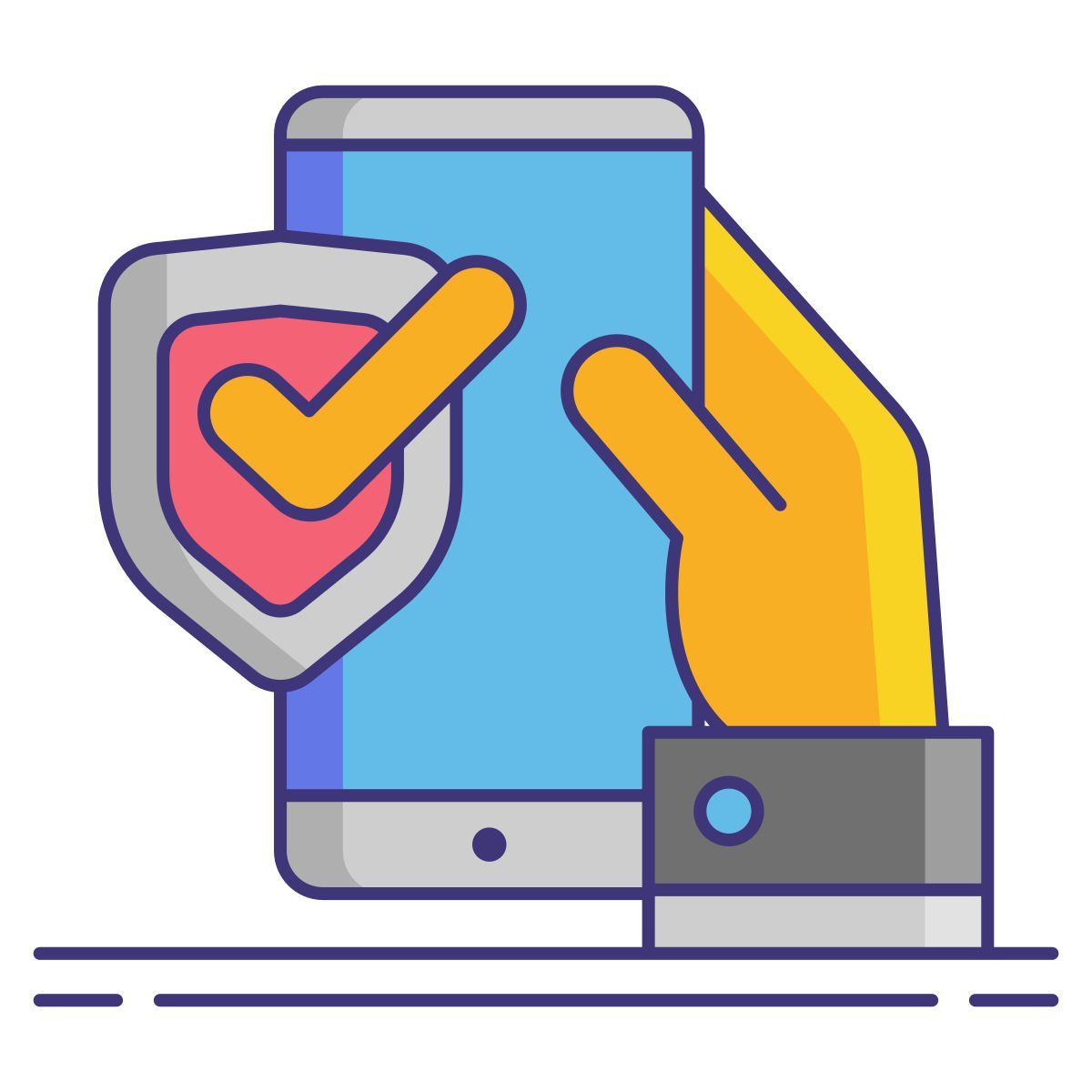 seguridad del teléfono icon