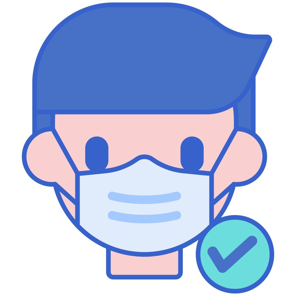 máscara de seguridad icon