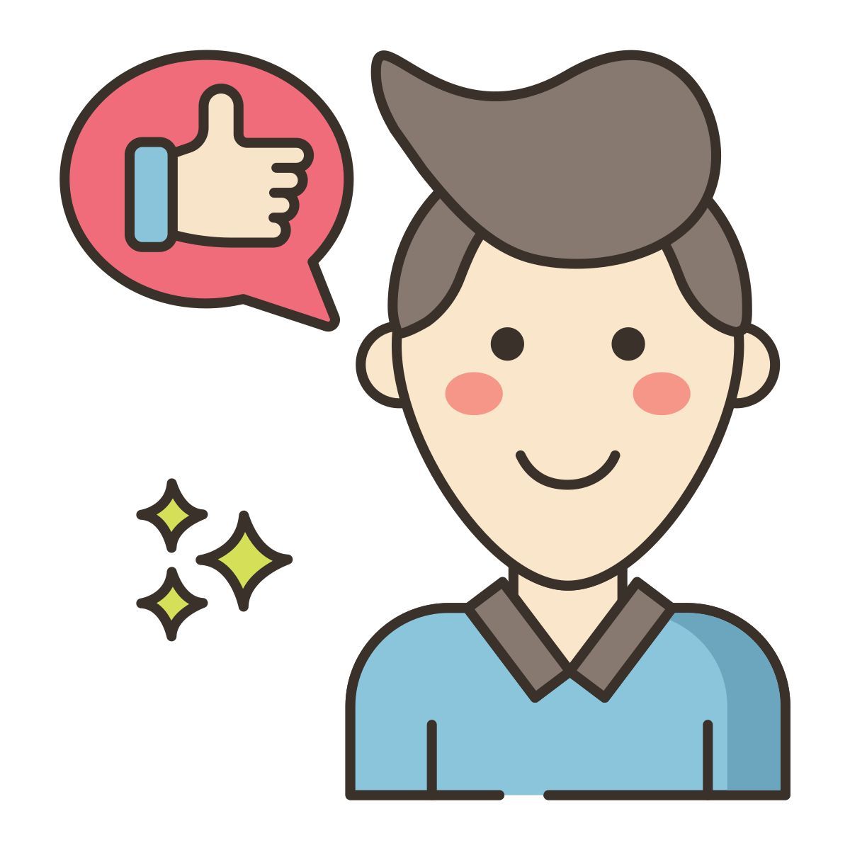 satisfied icon