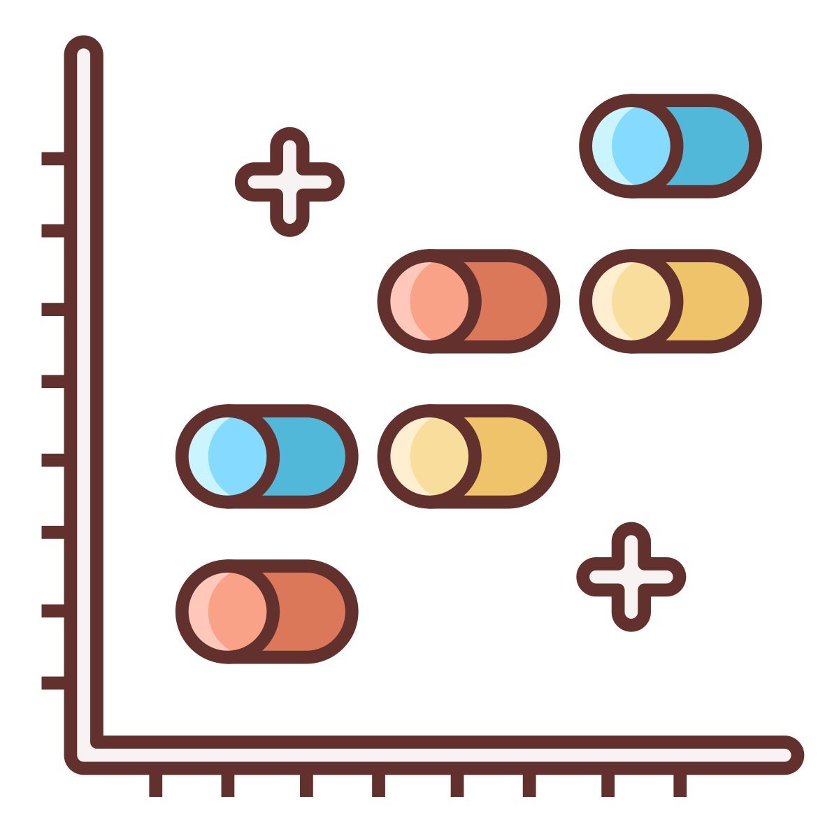 streudiagramm icon