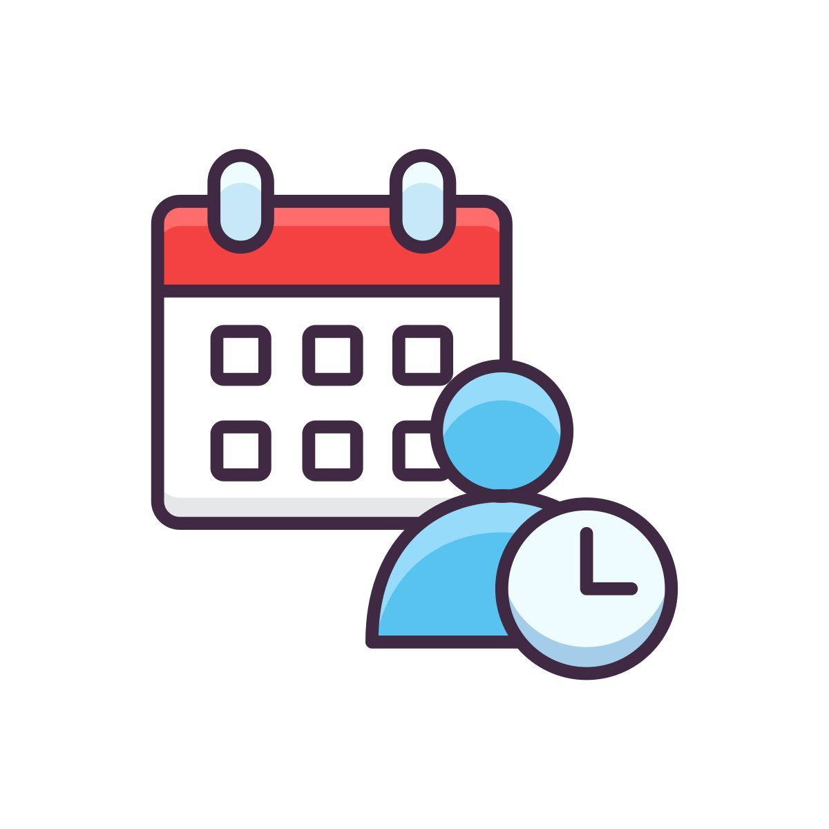 heures supplémentaires icon