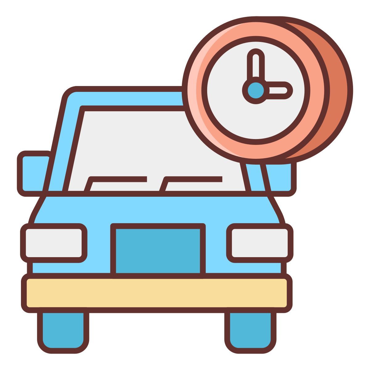 heures supplémentaires icon