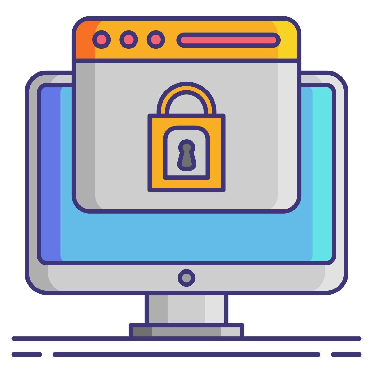 Web sécurisé icon