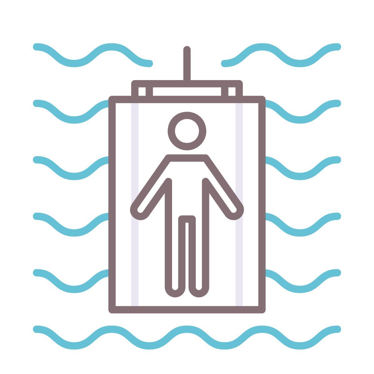 gabbia per squali icon