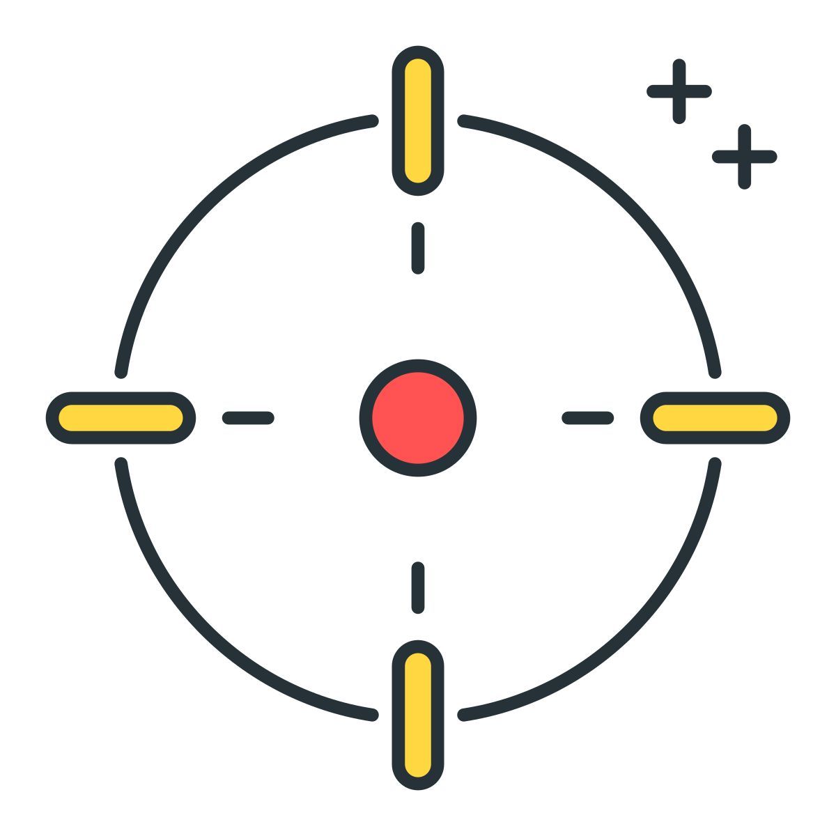 shooting target icon