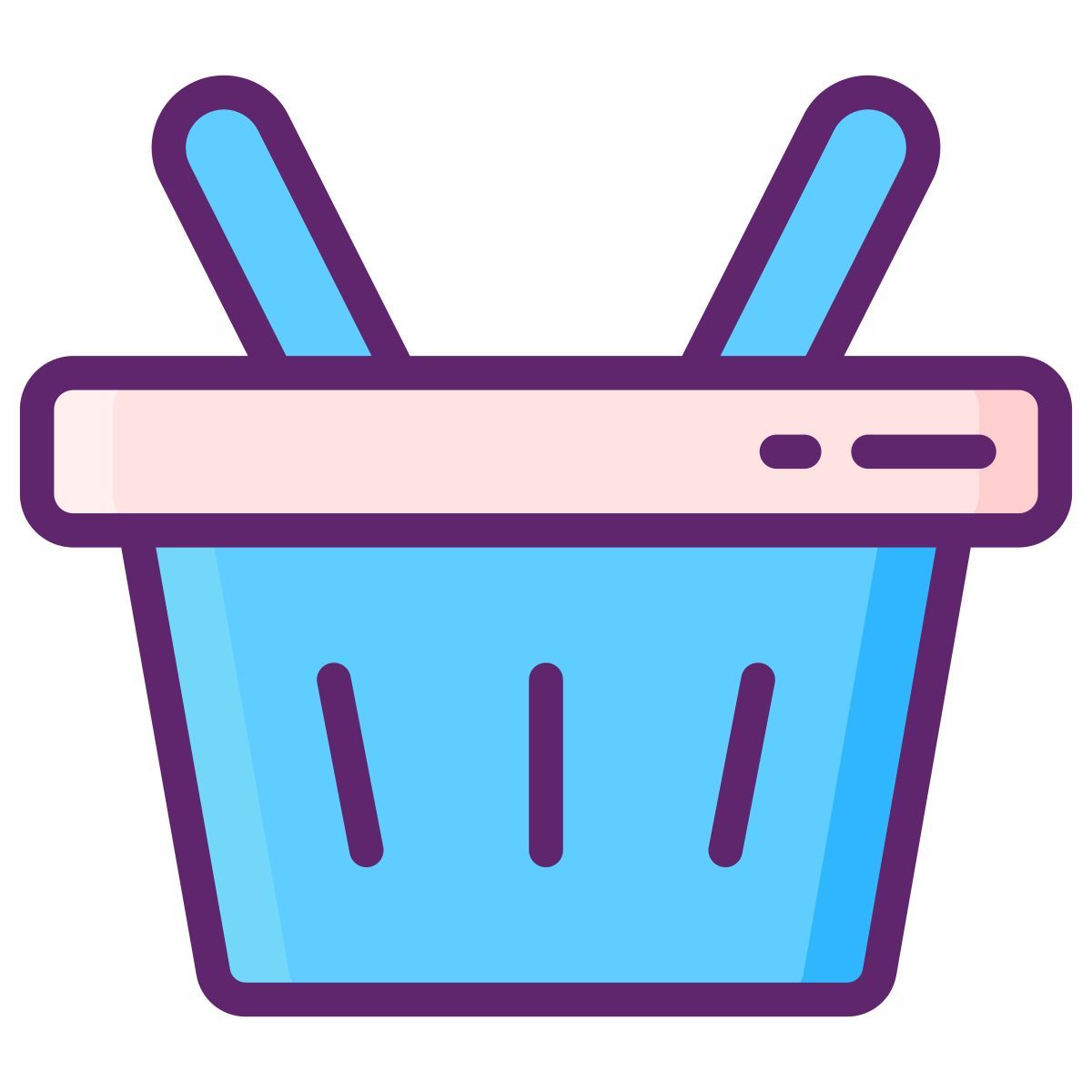 shopping baskets icon