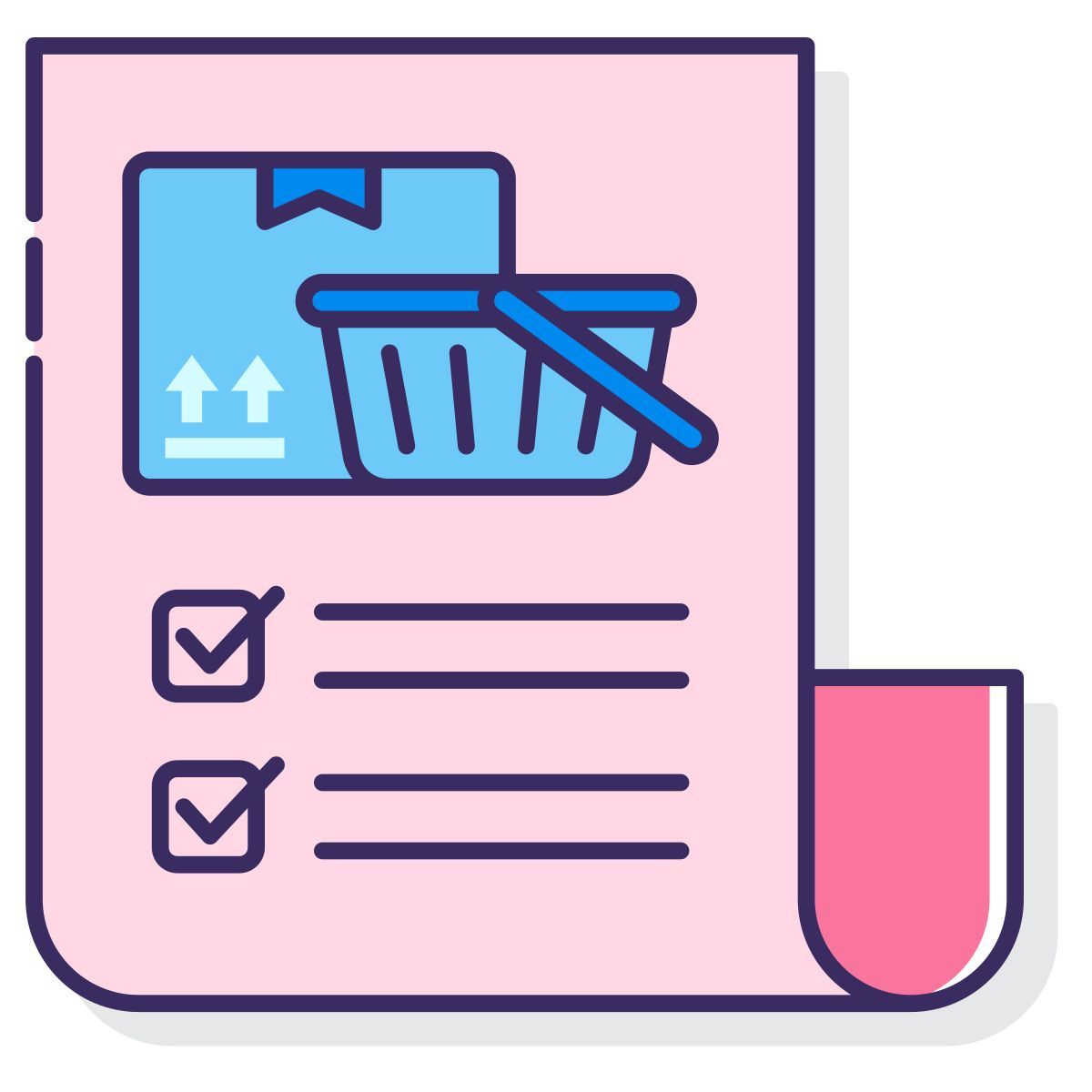 shopping list icon