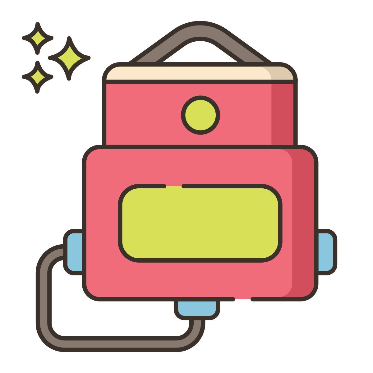 shower bag icon