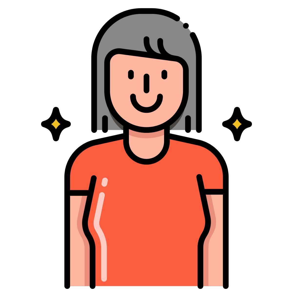 single person icon