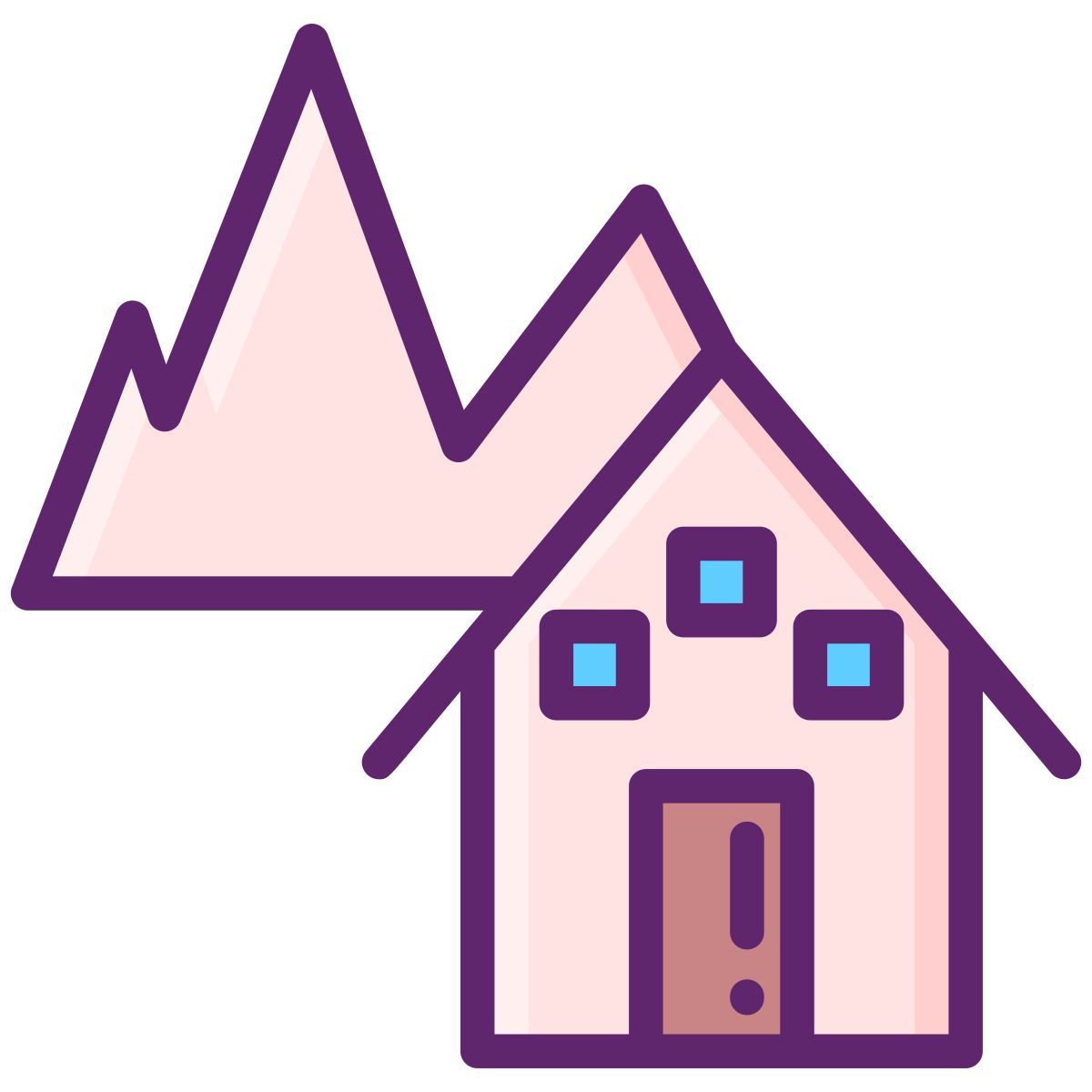 лыжный курорт icon
