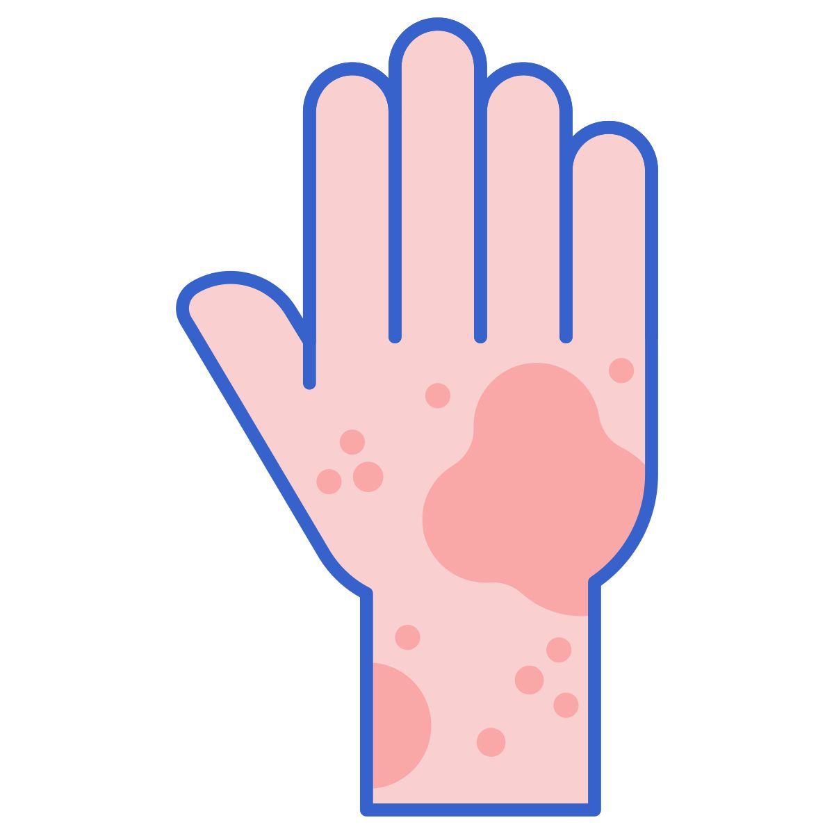 skin allergy icon