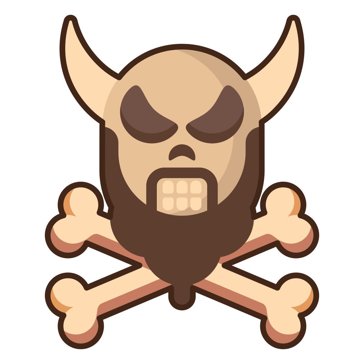 頭蓋骨 icon