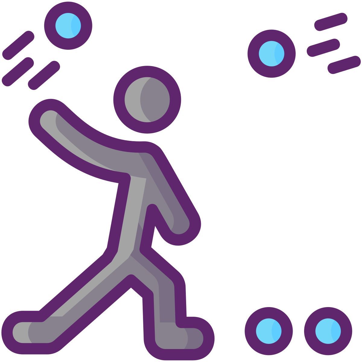 pelea de bolas de nieve icon