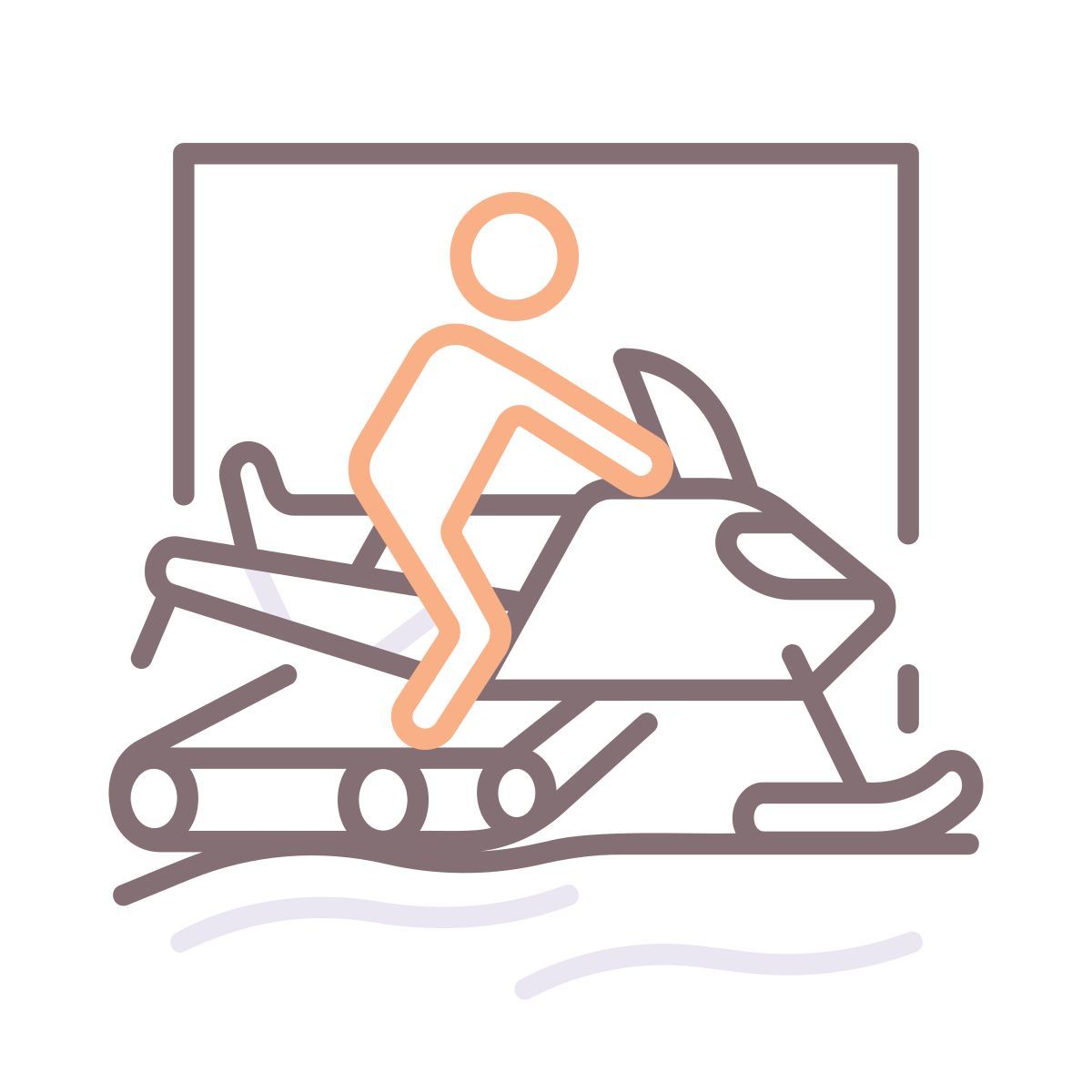 snowmobile icon