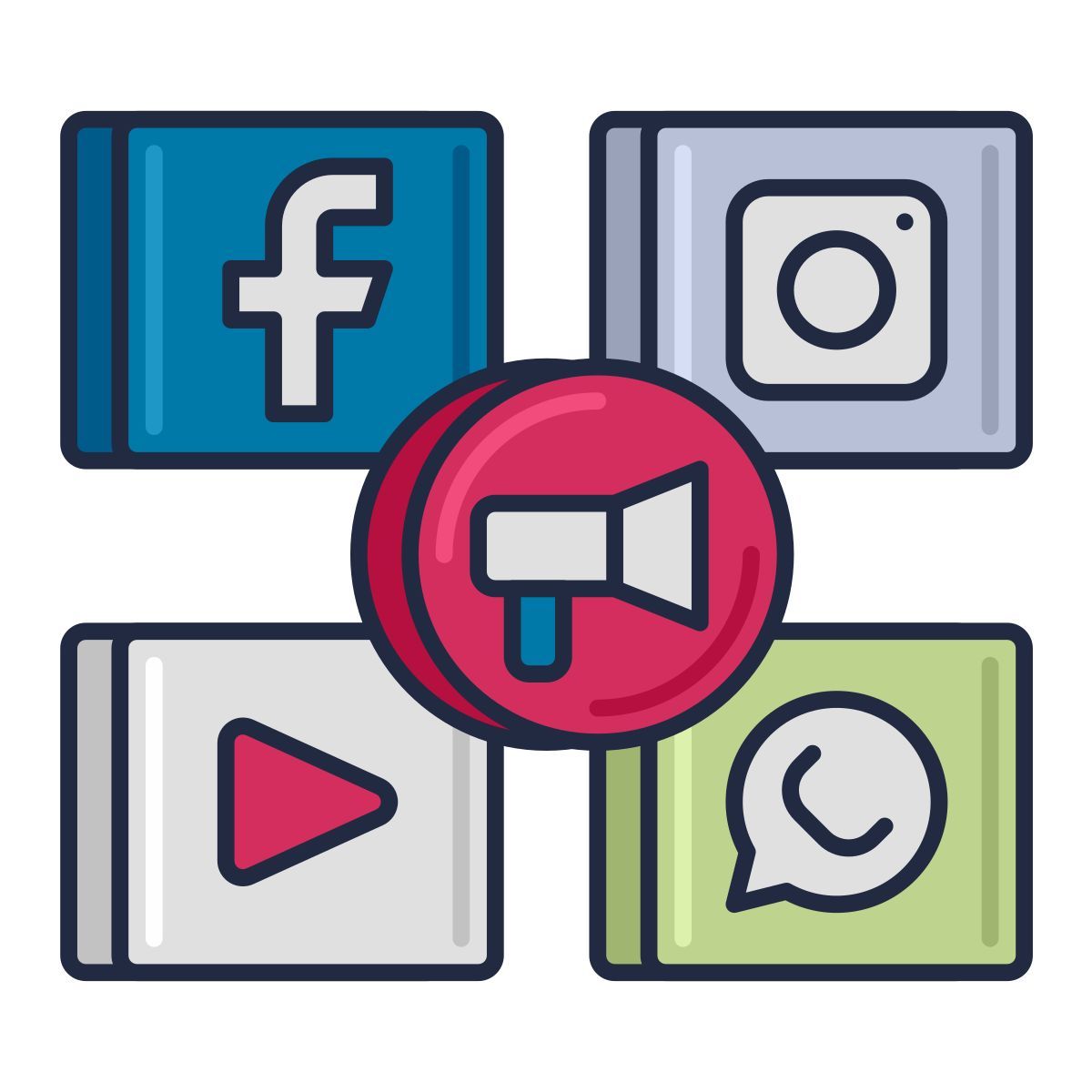 社交媒体营销 icon