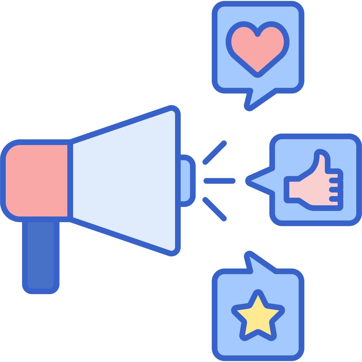 social media marketing icon