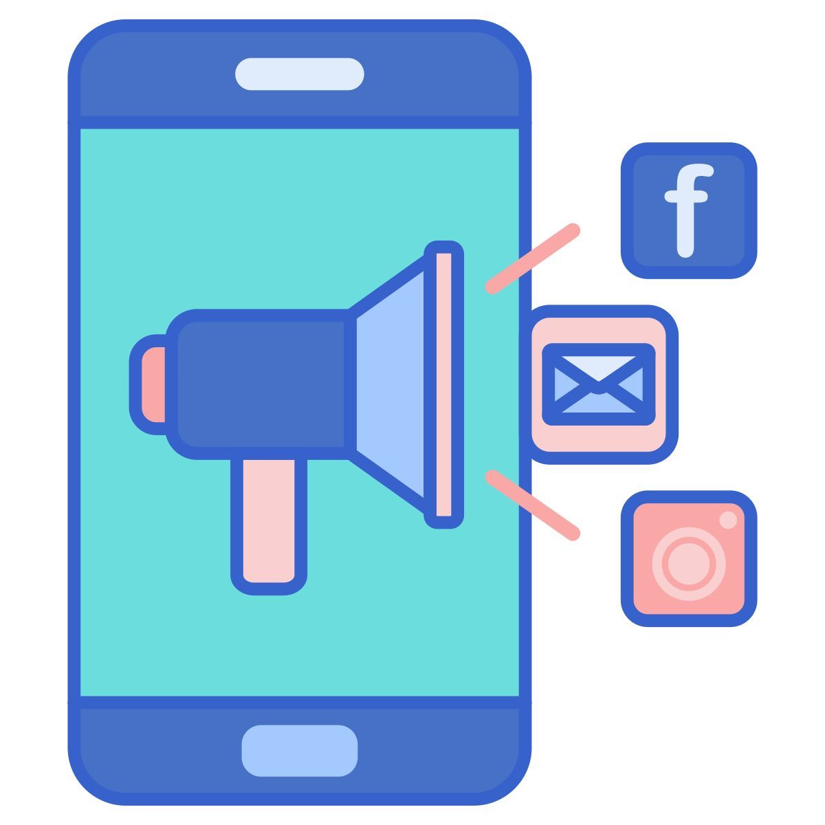 социальные медиа icon