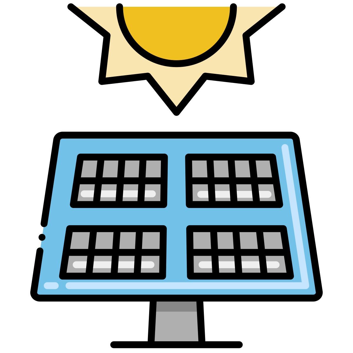 solar panel icon