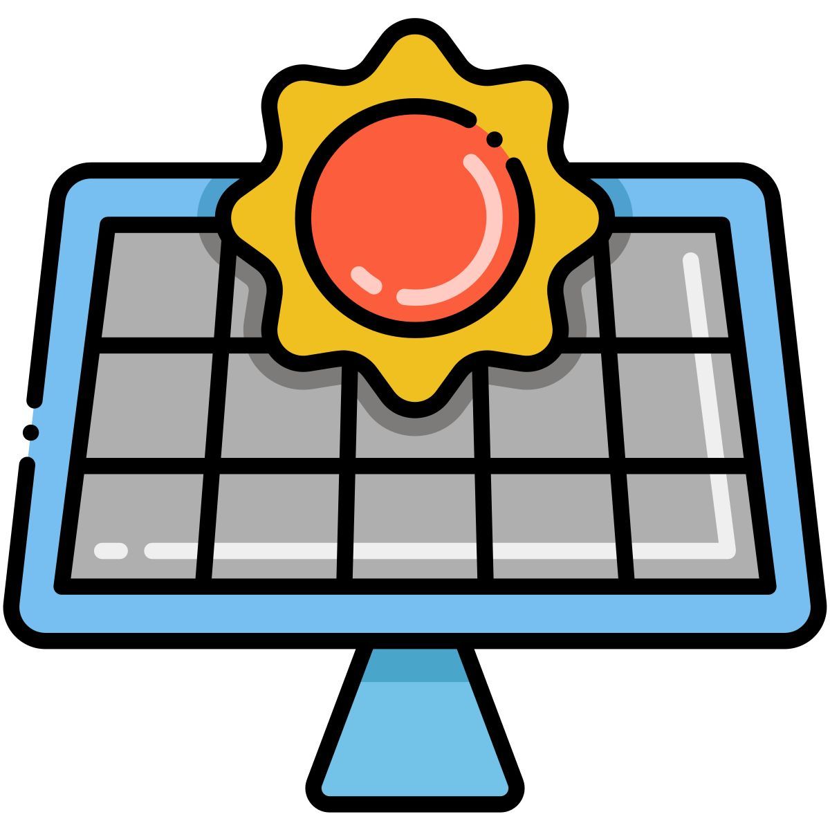 solar panel icon