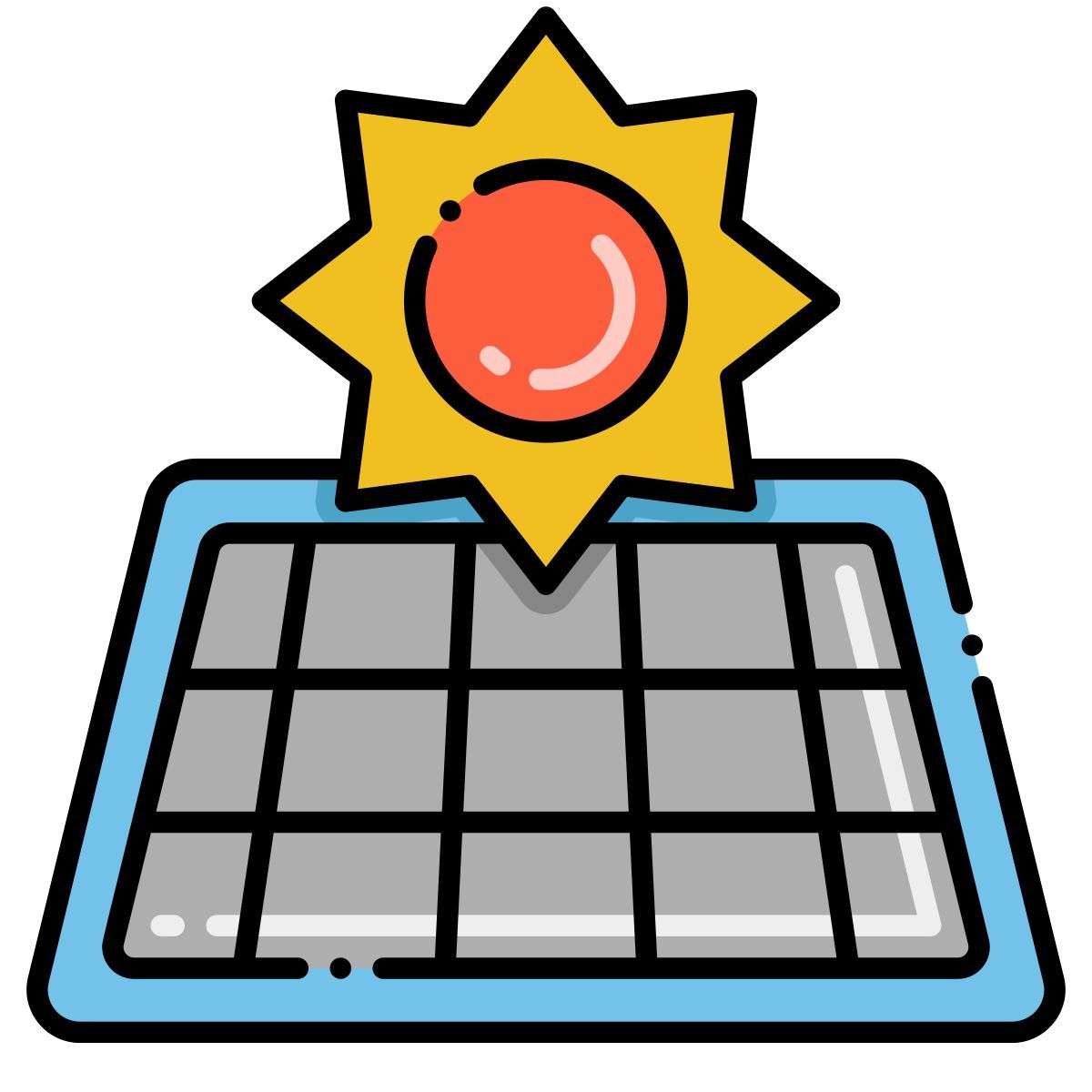 solar panel icon