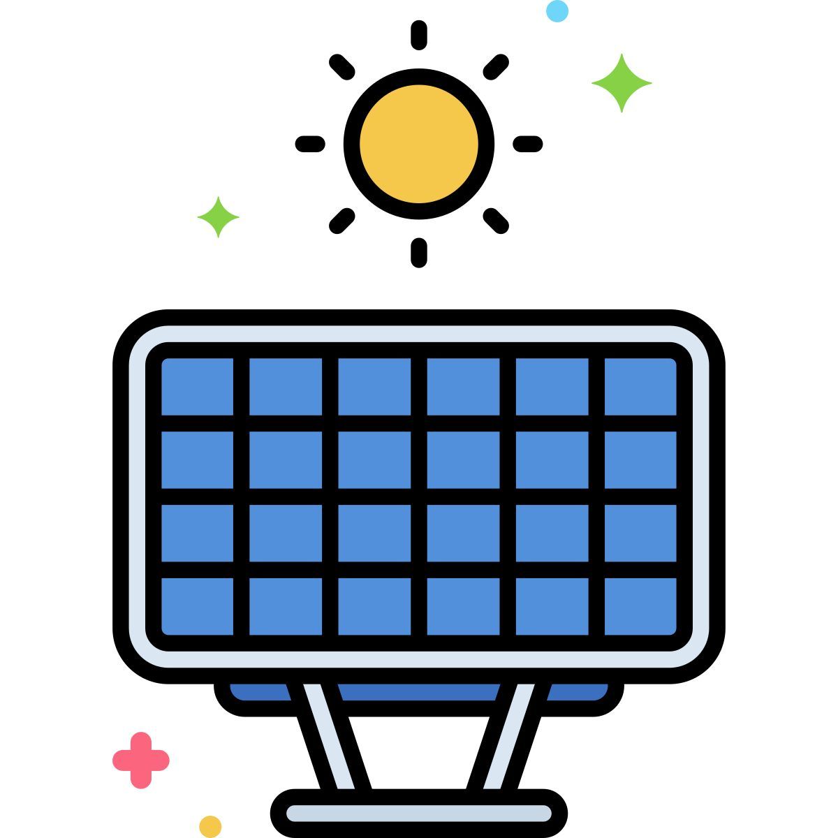 solar panel icon