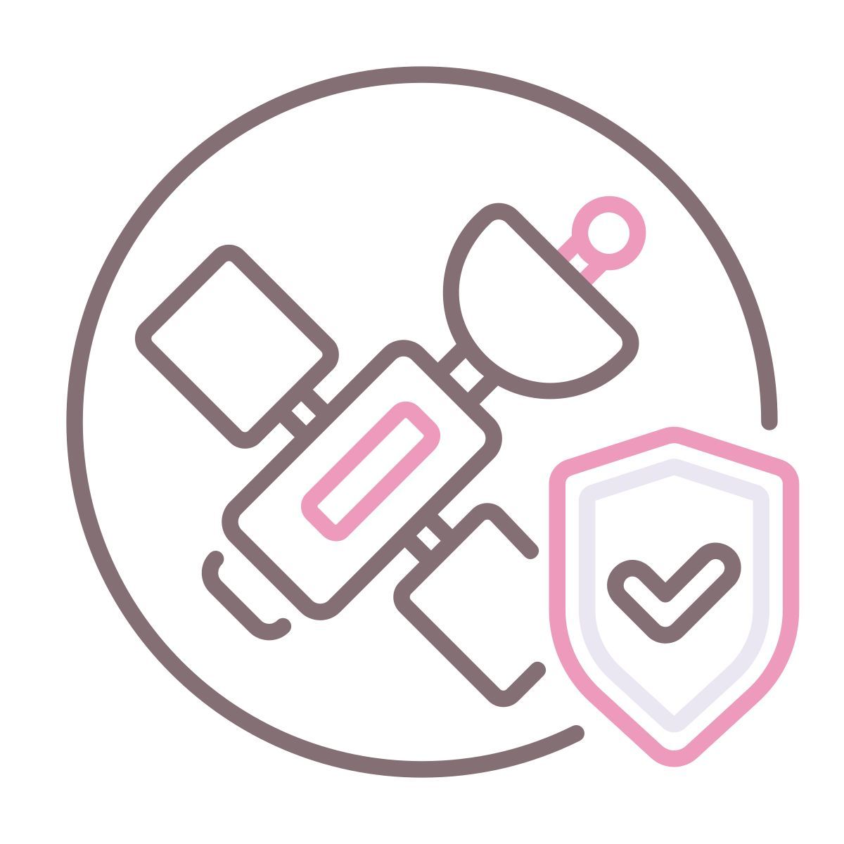 satélite espacial icon