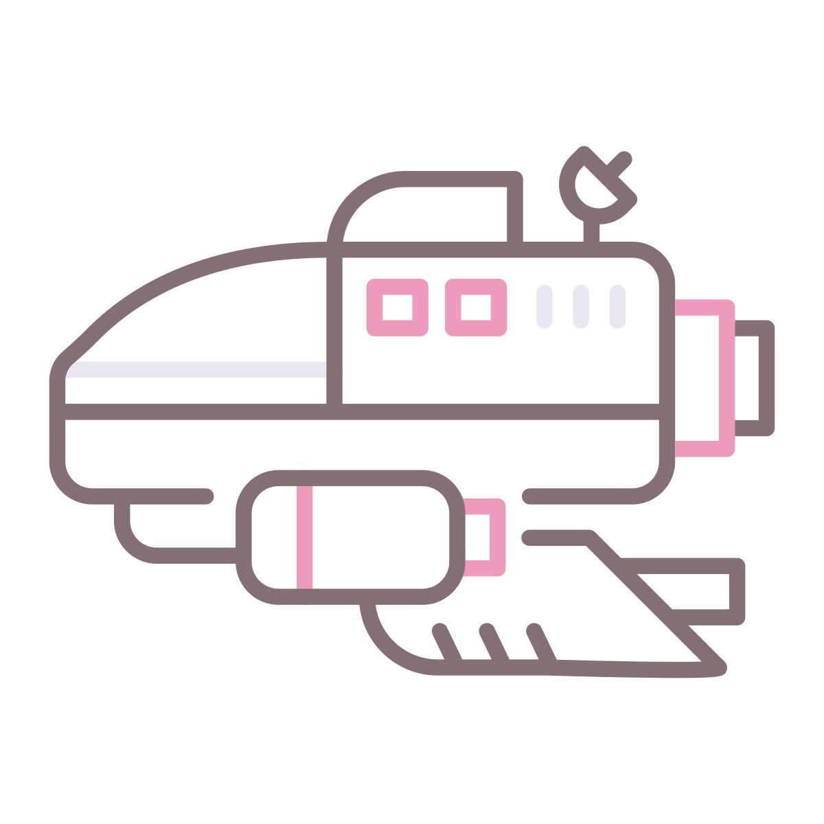 space ship icon