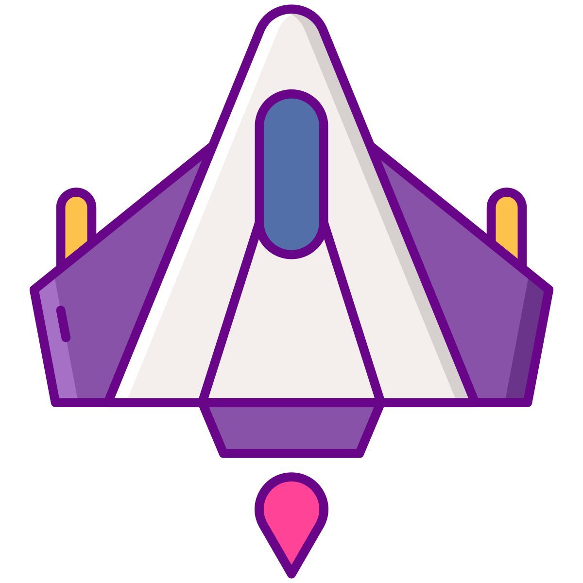 spaceship icon