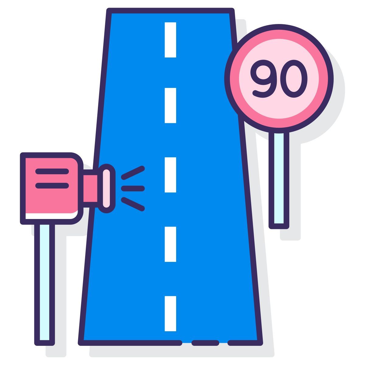 speed camera icon