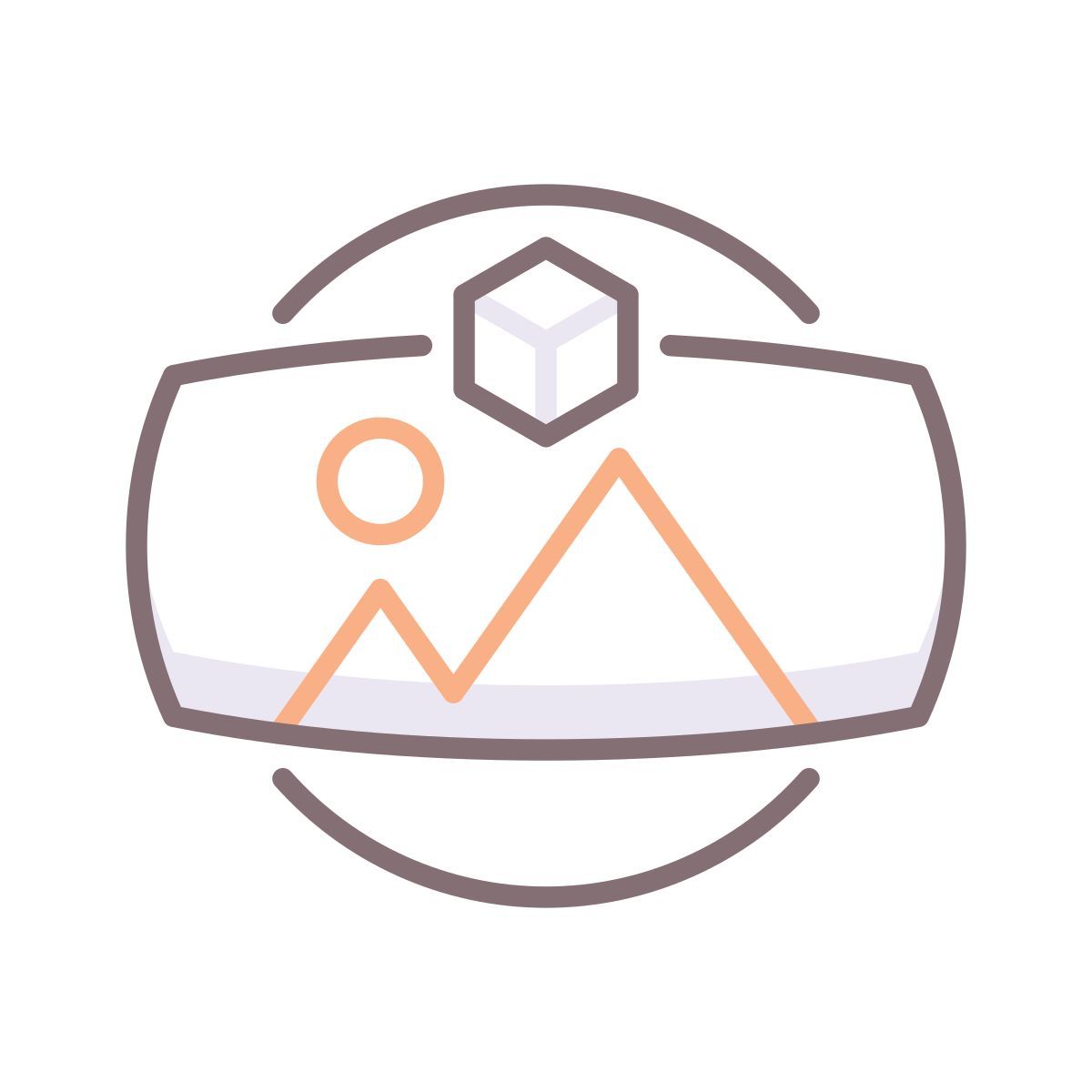 球体视图 icon